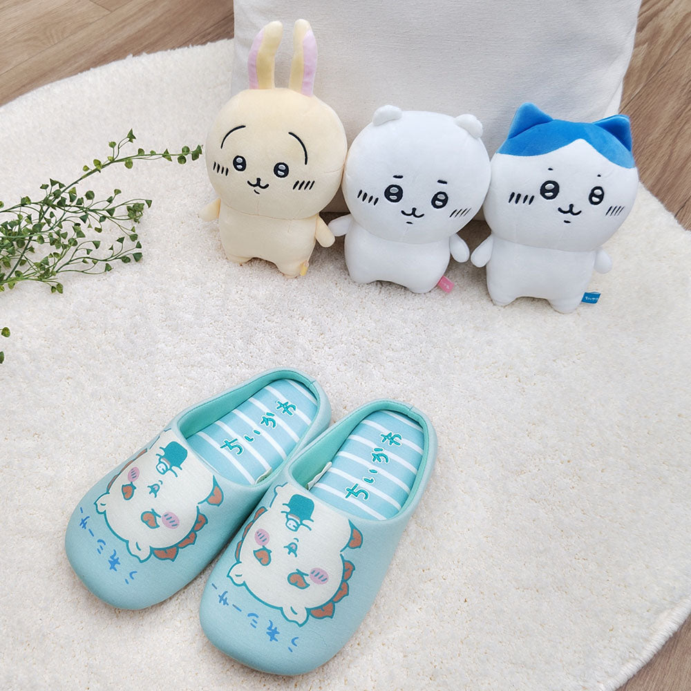 ちいかわ ボーダールームシューズ GR