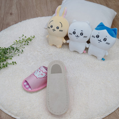 Chiikawa Checkered Open Slippers PI