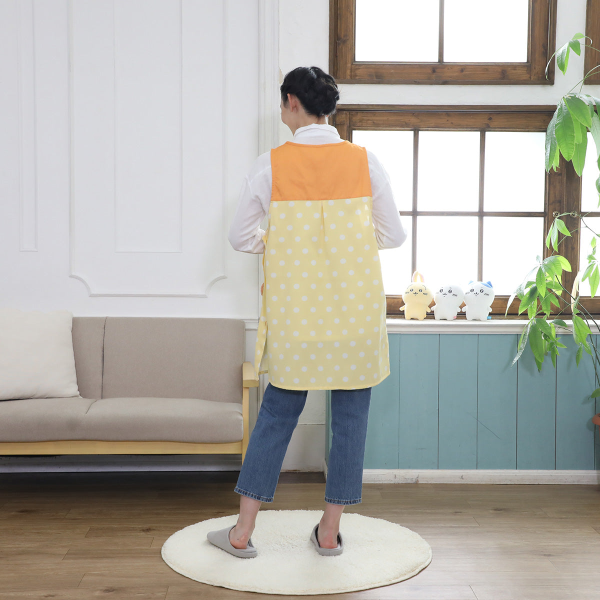 ちいかわ 星ポケットエプロン