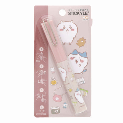 ちいかわ スティッキールはさみ（ちいかわ＆ハチワレ）