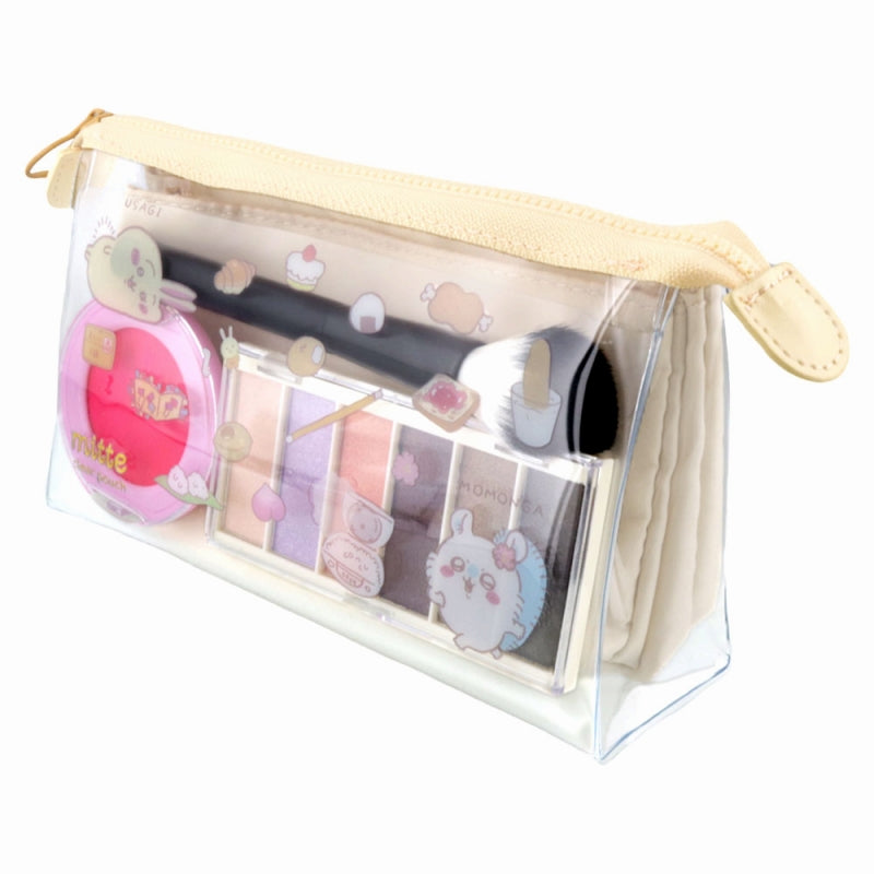 Chiikawa Clear Pouch Mitte (Usagi & Momonga)