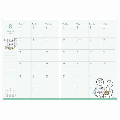 B6 Monthly Planner Chiikawa (Walk)