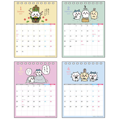 ちいかわ デスクカレンダー2023 メッセージ付