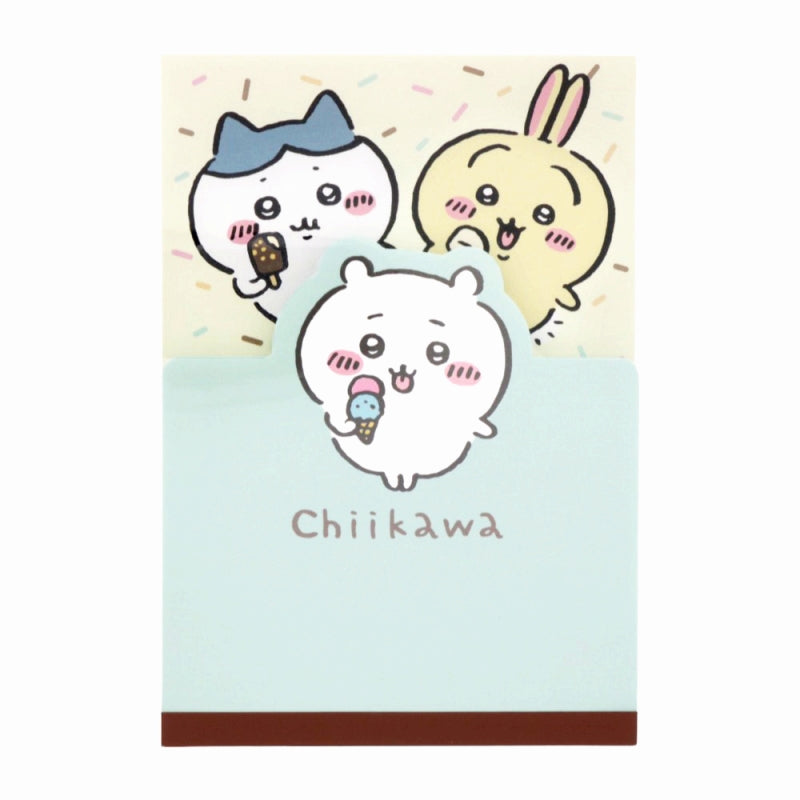 Chiikawa Die-cut Memo A6 (Ice A)