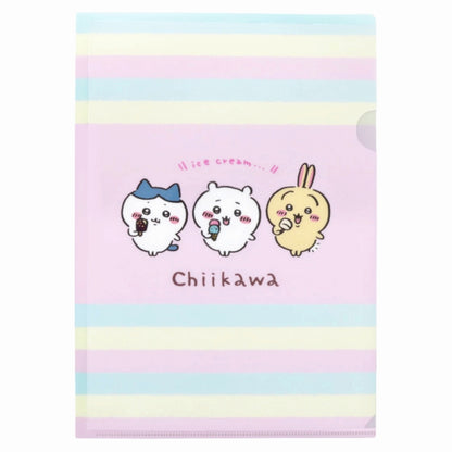 ちいかわ クリアファイルA4（アイスA）