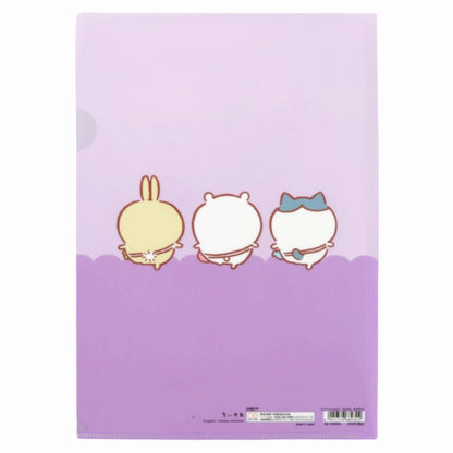 吉伊卡哇 A4透明文件夾（外出A）