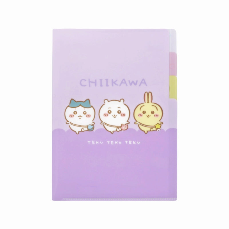 ちいかわ クリアファイルA5 3P（おでかけ）
