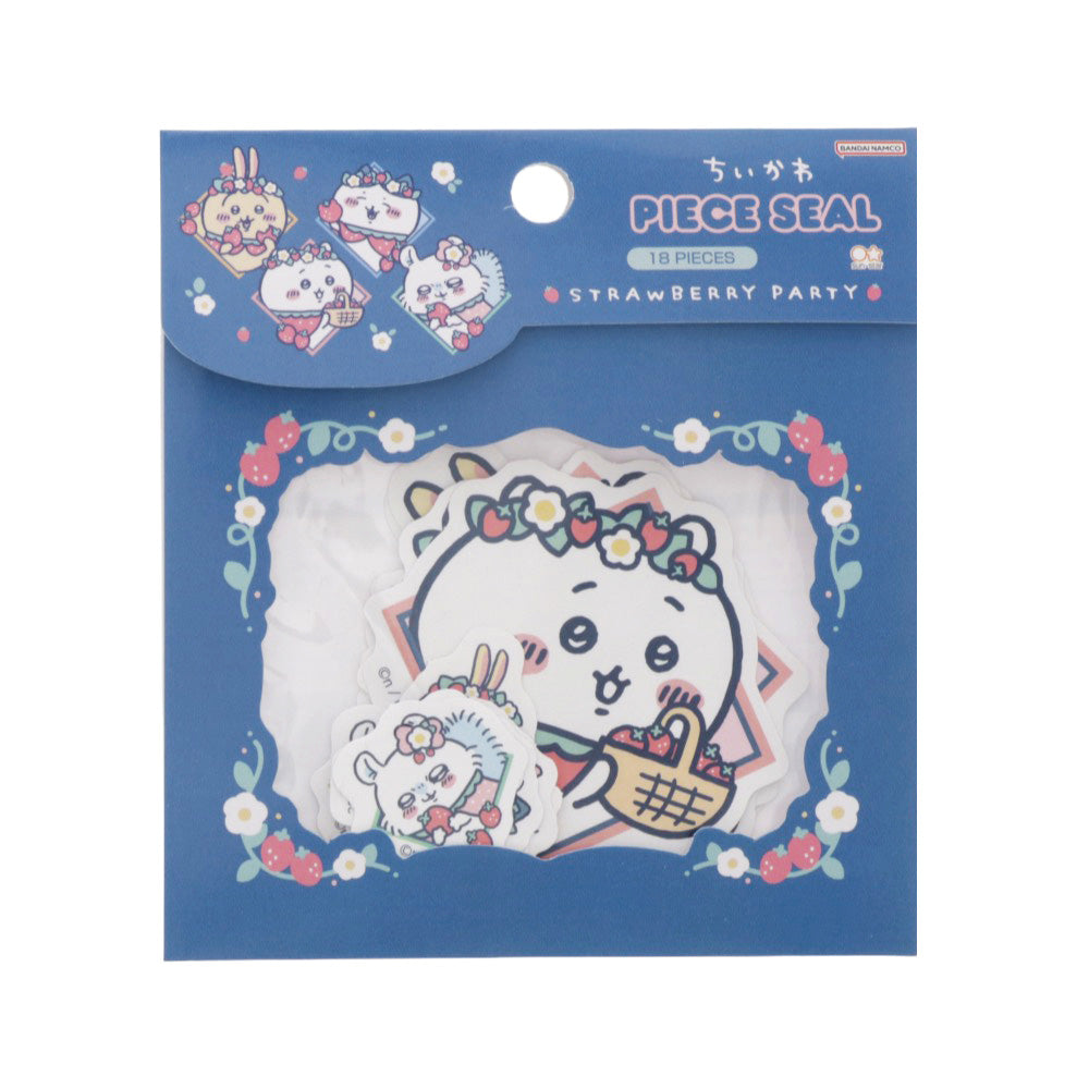 Chiikawa Piece Stickers (Strawberry Cape)
