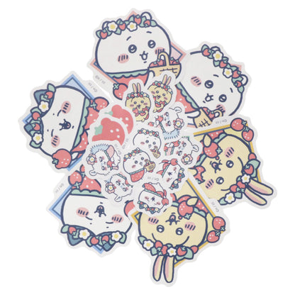 Chiikawa Piece Stickers (Strawberry Cape)