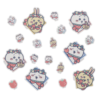 Chiikawa Piece Stickers (Strawberry Cape)