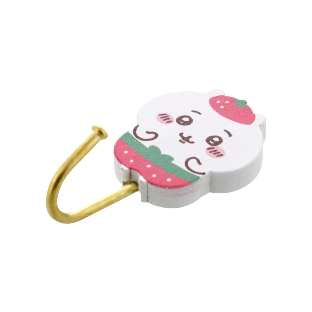 치이카와 목재 마그넷 훅 (딸기 바지 치이카와)