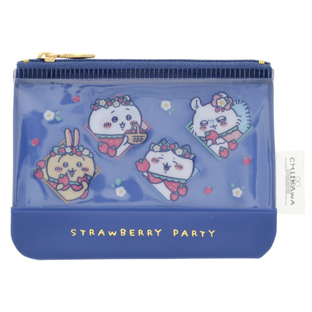 Chiikawa Mini Pouch (Strawberry Cape)