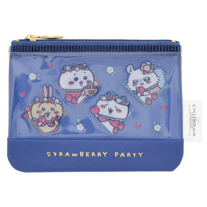 Chiikawa Mini Pouch (Strawberry Cape)