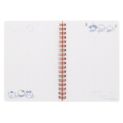 吉伊卡哇×三丽鸥角色 B6双圈笔记本（奶油色）