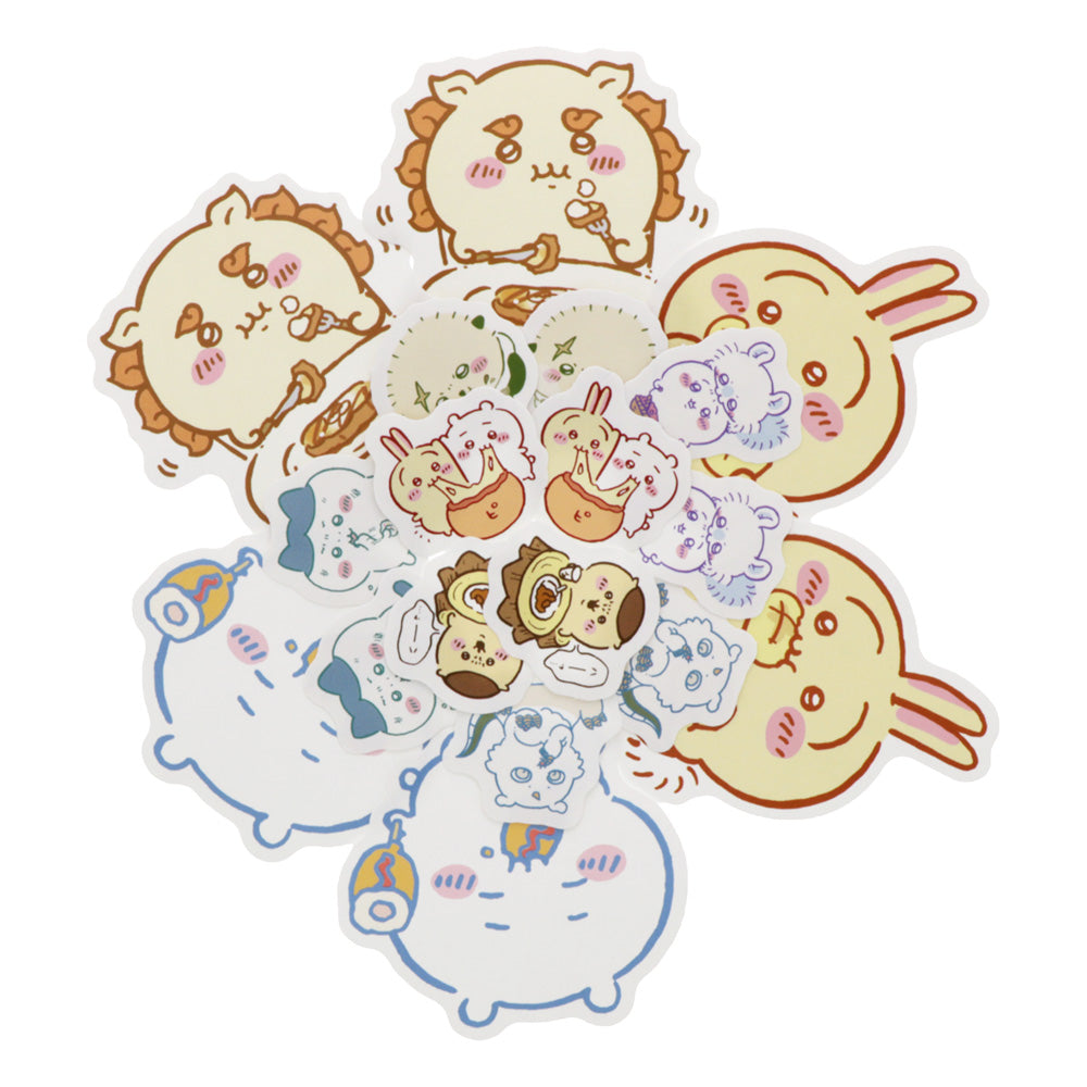 Chiikawa Piece Stickers (Mogu Mogu Orange)
