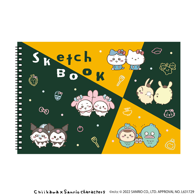 Chiikawa × Sanrio Characters Sketchbook