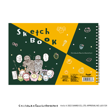 Chiikawa × Sanrio Characters Sketchbook