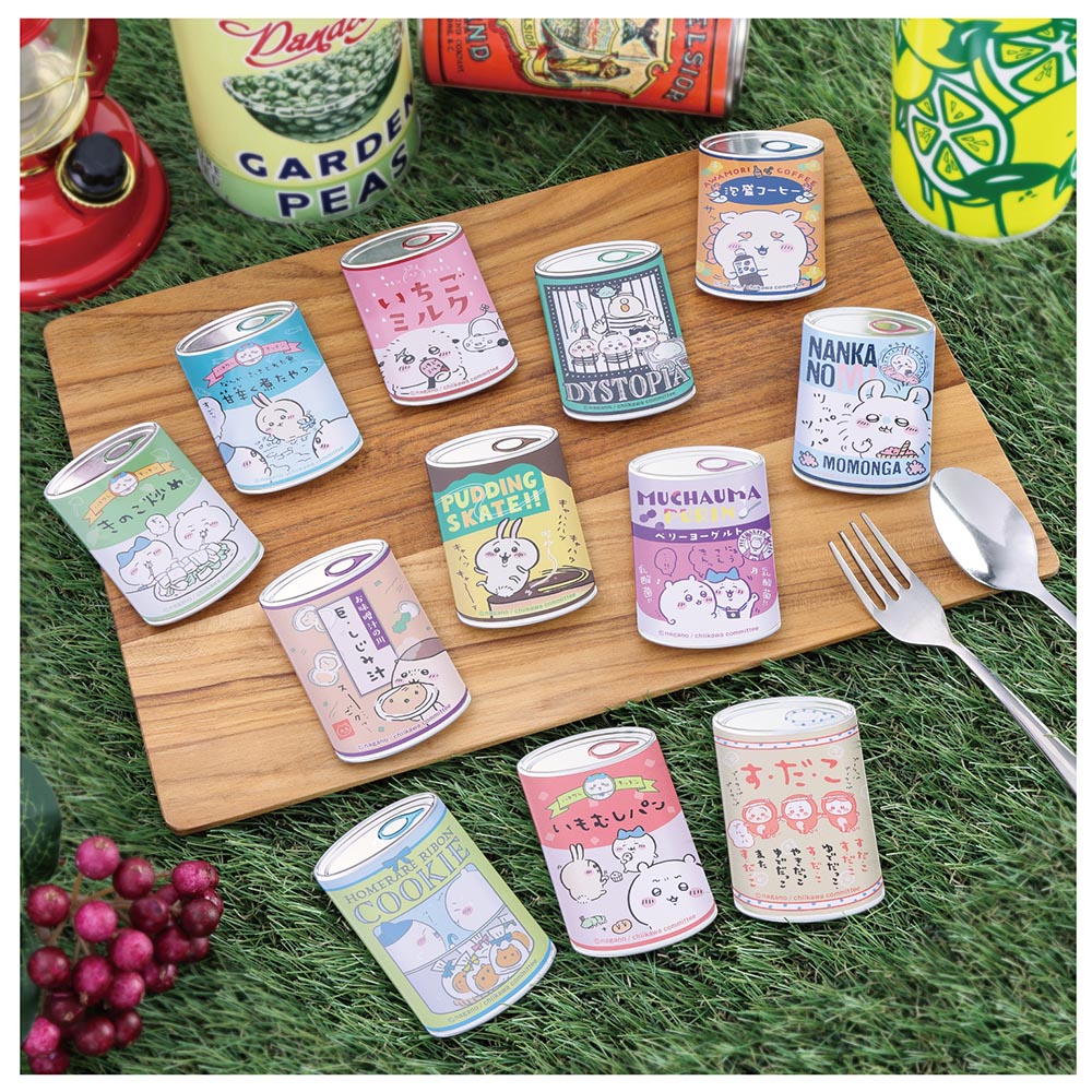 Chiikawa Mitamemo Pin Badge (All 12 Types) 1 Box, 12 Pieces