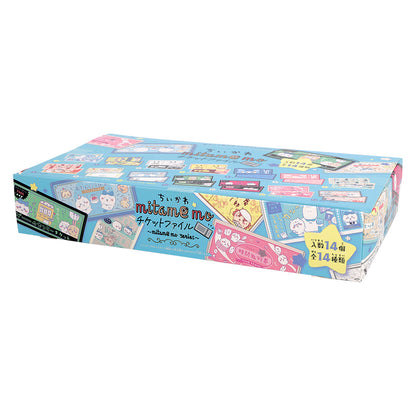 Chiikawa mitamemo Ticket File (All 14 Types) 1 Box, 14 Pieces