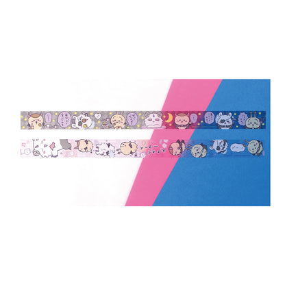 Chiikawa Angel & Demon Clear Mask Tape Set (② Demon)