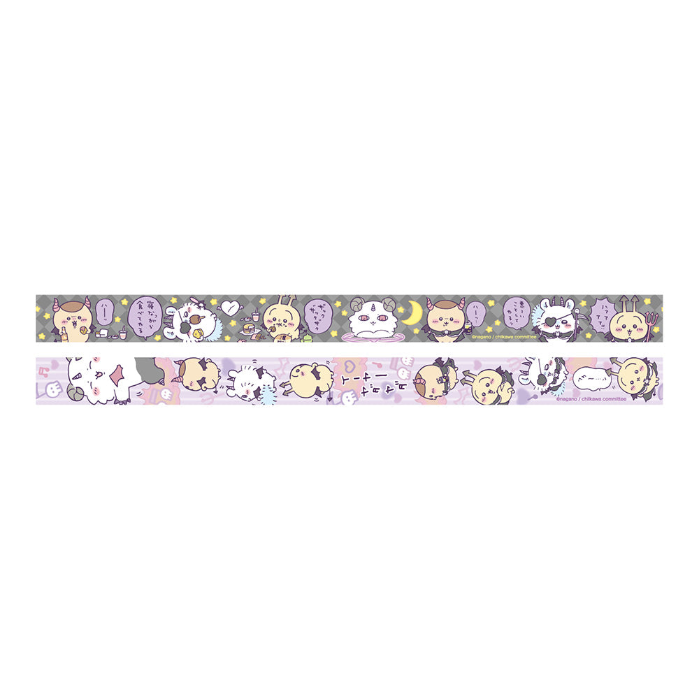 Chiikawa Angel & Demon Clear Mask Tape Set (② Demon)