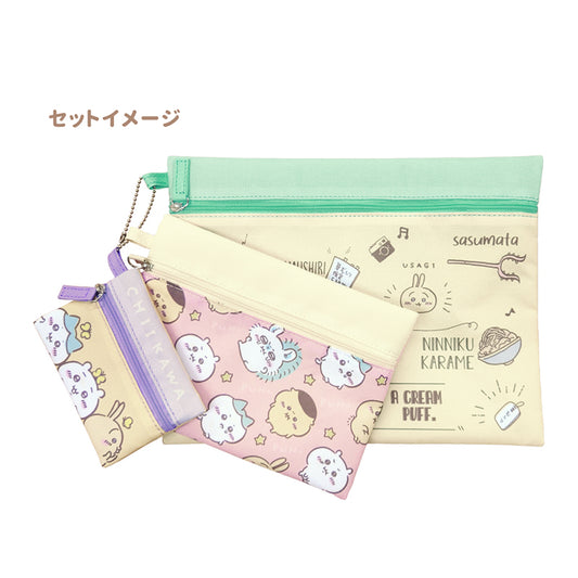 ちいかわ 3連ポーチ（仲間がいっぱい）