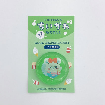 ちいかわ ワクワクゆうえんち ガラス箸置き4