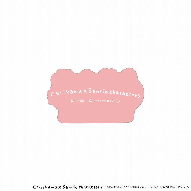 ちいかわ×サンリオキャラクターズ アクリルクリップ（キティハチワレ）