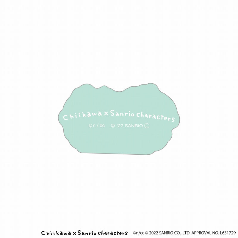 ちいかわ×サンリオキャラクターズ アクリルクリップ（ハンギョドンくりまんじゅう）