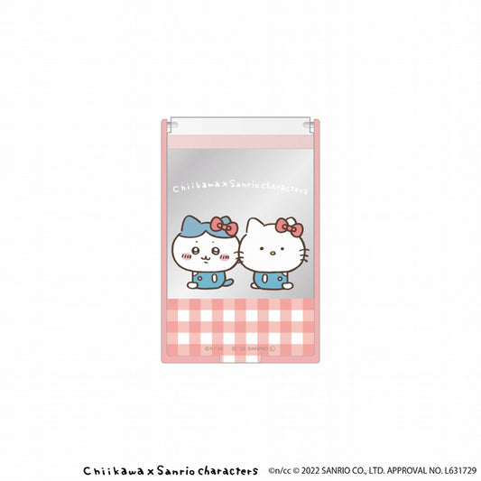 Chiikawa × Sanrio Characters Mirror S (Hello Kitty Hachiware)