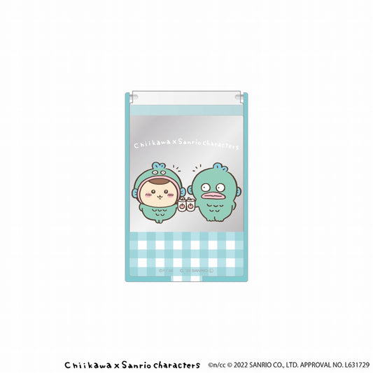ちいかわ×サンリオキャラクターズ ミラーS（ハンギョドンくりまんじゅう）