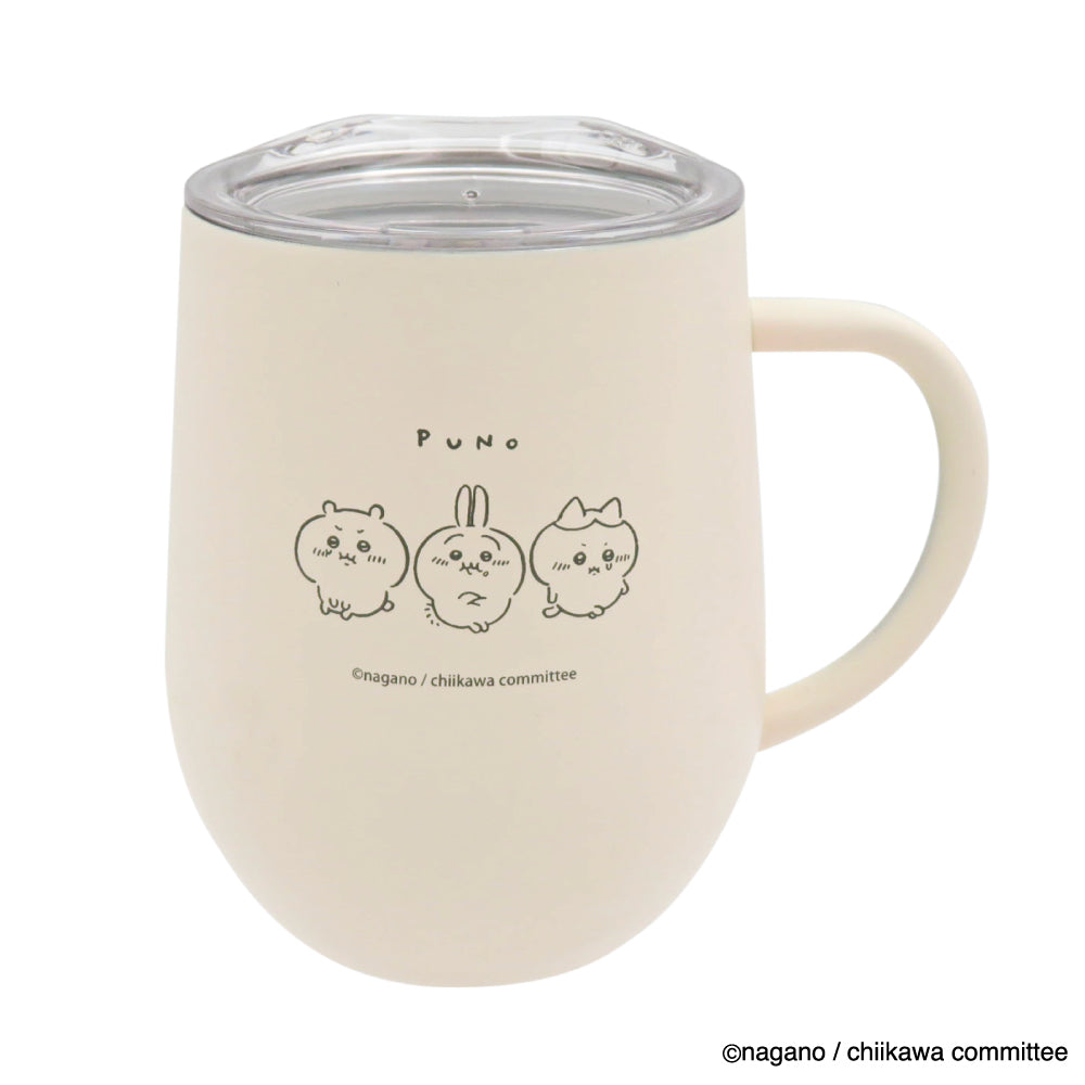 Chiikawa Lid Stainless Steel Mug (PUN! ×3)