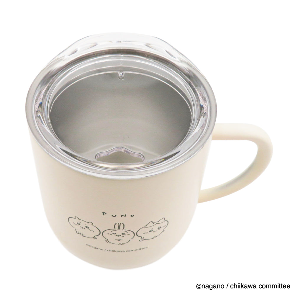Chiikawa Lid Stainless Steel Mug (PUN! ×3)