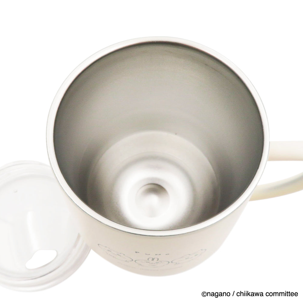 Chiikawa Lid Stainless Steel Mug (PUN! ×3)