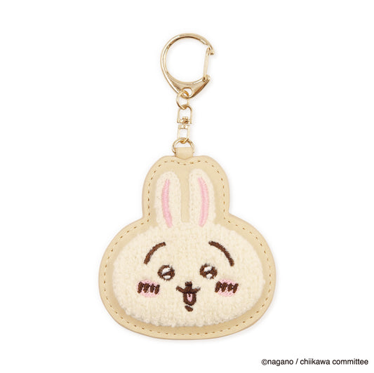 Chiikawa Fluffy Patch Key Ring (Usagi)