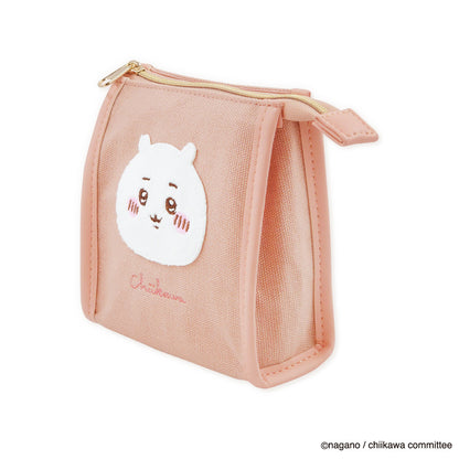 ちいかわ ふわふわワッペン ミニポーチ（ちいかわ）