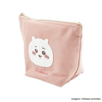 Chiikawa Fluffy Patch Boat-Shaped Pouch (Chiikawa)