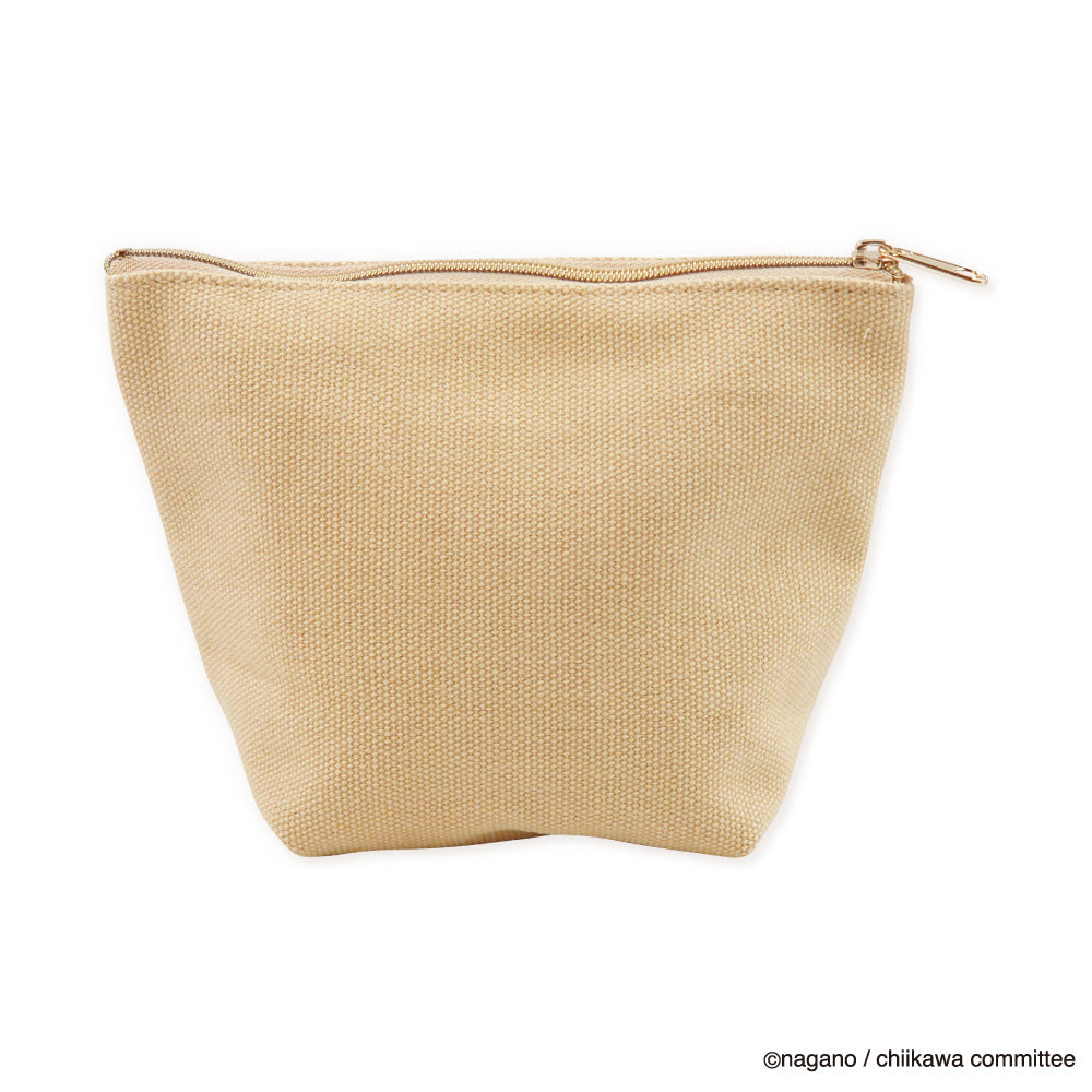 Chiikawa Fluffy Patch Boat-Shaped Pouch (Usagi)