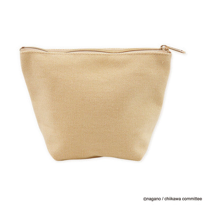 Chiikawa Fluffy Patch Boat-Shaped Pouch (Usagi)