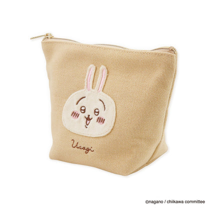 Chiikawa Fluffy Patch Boat-Shaped Pouch (Usagi)