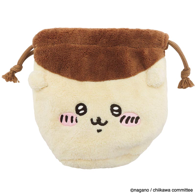 Chiikawa Face Drawstring Bag (Kurimanju)