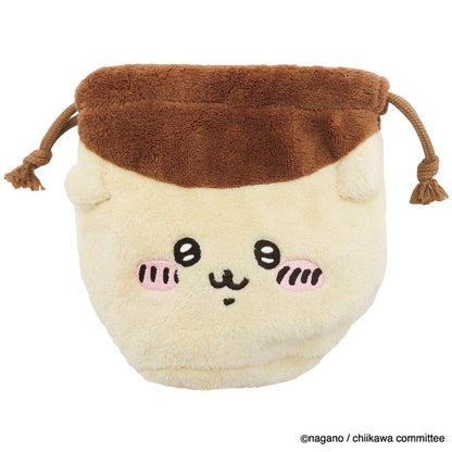 Chiikawa Face Drawstring Bag (Kurimanju)