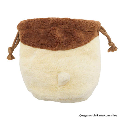 Chiikawa Face Drawstring Bag (Kurimanju)