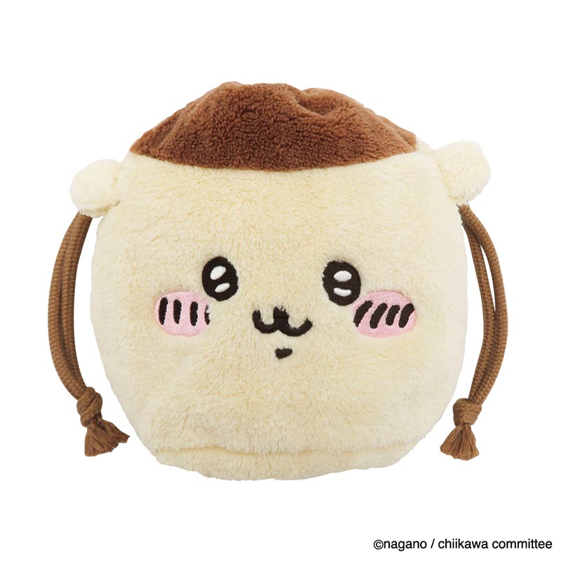 Chiikawa Face Drawstring Bag (Kurimanju)