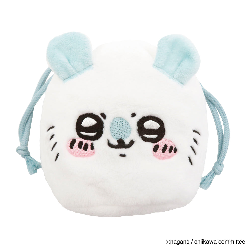 Chiikawa Face Drawstring Bag (Momonga)