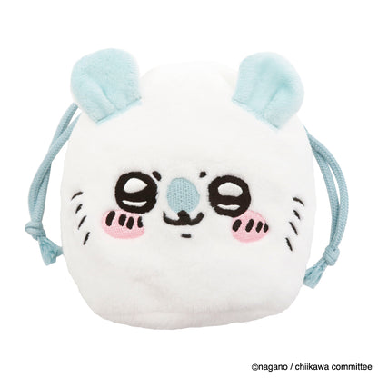 Chiikawa Face Drawstring Bag (Momonga)