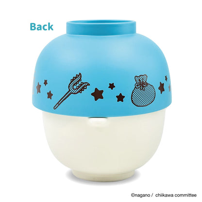 Chiikawa Soup Bowl and Rice Bowl Set (Hachiware)