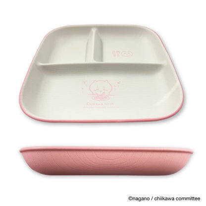 ちいかわ スクエアワンプレートL（ちいかわ）