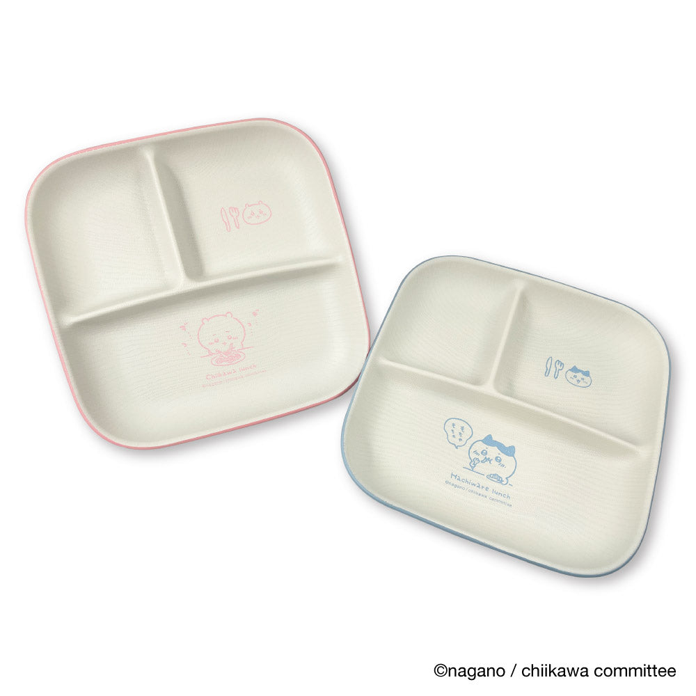 ちいかわ スクエアワンプレートL（ちいかわ）