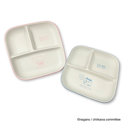 ちいかわ スクエアワンプレートL（ちいかわ）